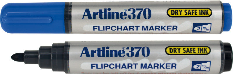 Artline Flipchart-Marker 370 – Rundspitze 2 mm – Blau