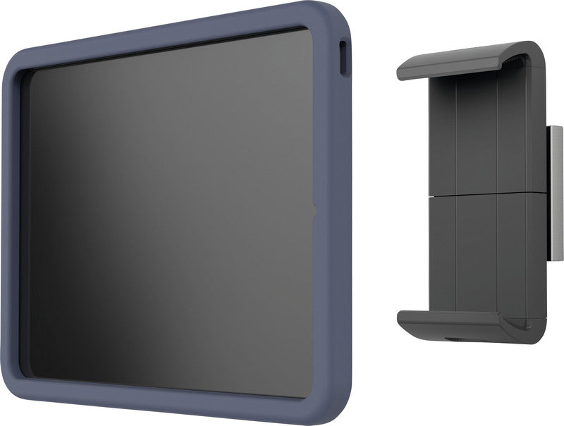 Durable Wall XL Tablethalter – für Tablets 7–13", Aluminium/Kunststoff, Silber Metallic