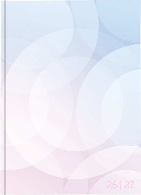 Biella mydiary Schüleragenda – 1 Tag/Seite, Gebunden, 12 × 16,5 cm, Aug–Jul, Mehrsprachig, Pastell, FSC