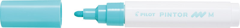 Pilot Pigment-Marker Pintor – Rundspitze 1,5-2,2 mm – Pastellgrün – Für dunkle Oberflächen geeignet