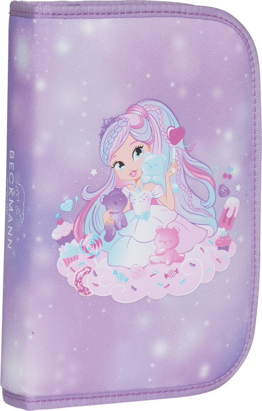 Beckmann Classic 1st Etui 2 Klappen, gefüllt, 21-teilig – Candy – Kunststoff – 20,5 × 13,3 × 3,8 cm