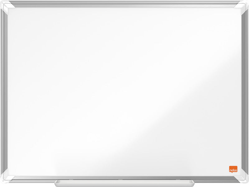 Nobo Whiteboard – 60 × 45 cm, lackierter Stahl, magnetisch, Aluminiumrahmen, Wandmontage