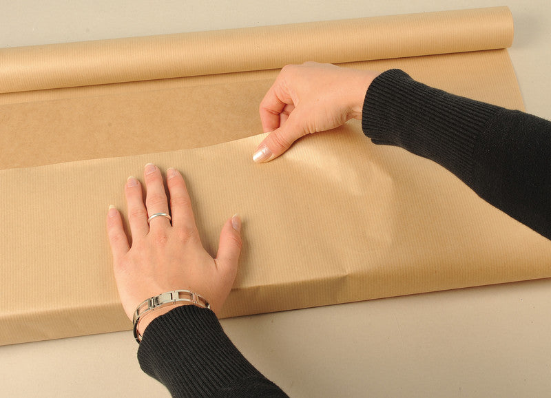 Stewo Packpapier (Kraftpapier), 70 g/m², 70 cm × 10 m, Braun, FSC