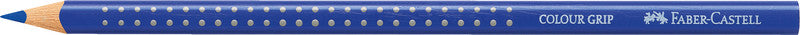 Faber-Castell Aquarellfarbstift Colour Grip 2001 – Königsblau, Ø 3 mm, Dreikantig, FSC