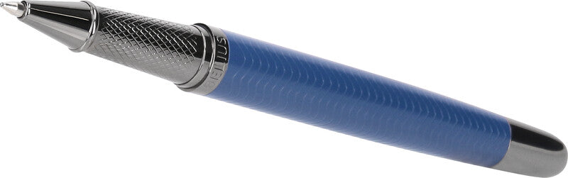 Belius Kugelschreiber – Blau, Aluminium