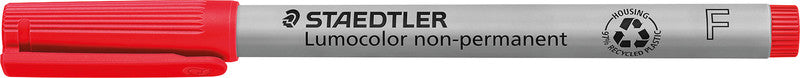 Staedtler Non-Permanent-Marker Lumocolor – fein 0,6 mm – rot – nachfüllbar