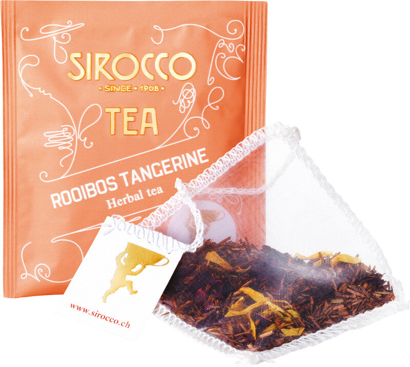 Sirocco Tangerine – Teebeutel, Bio-Rooibos – 20 Beutel