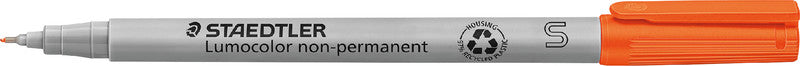 Staedtler Non-Permanent-Marker Lumocolor – superfein 0,4 mm – orange – nachfüllbar