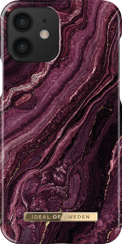 Ideal of Sweden – Backcover – für Apple iPhone 12/12 Pro – Golden Pearl Marble – PC