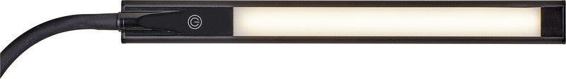 MAUL LED Tischleuchte Pirro – Klemmfuss, dreh-/neigbar, dimmbar – 3000 K – 726 lm 7 W – Schwarz, Metall
