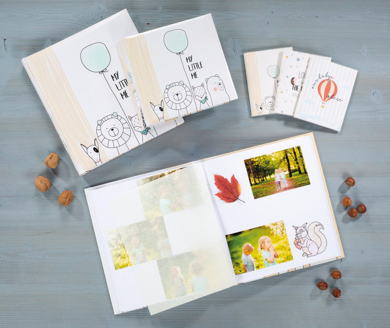 Hama Fotoalbum My Little Me – für 290 × 320 mm, mehrfarbig, farbig illustriert, Karton