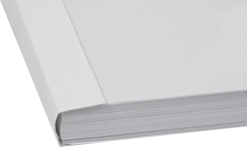 Q-connect Thermobindemappen – Weiss, Karton – 20 Stk.
