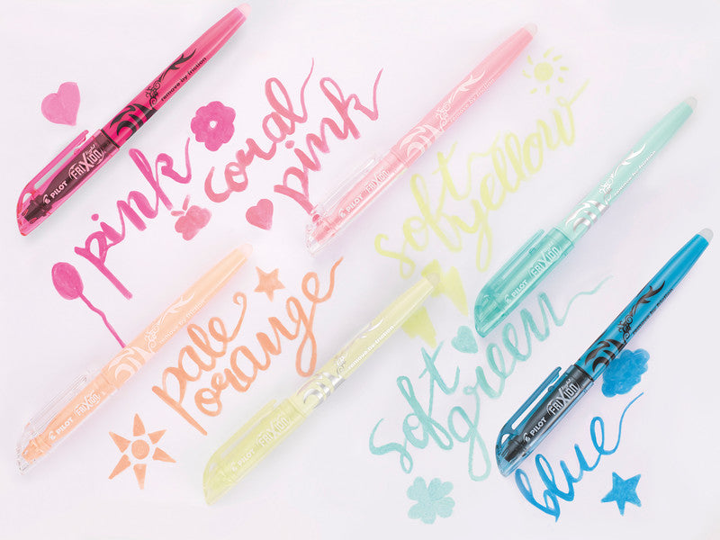 Pilot FriXion Light Textmarker Pastellgelb – Keilspitze, 3,3 mm, radierbar