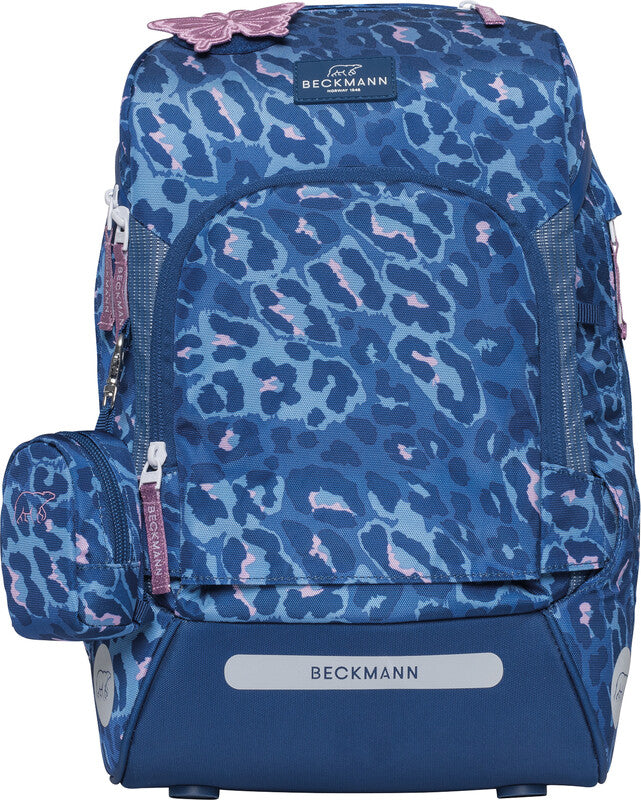 Beckmann Schulrucksack Active Air Flx – Cheetah – 26,0×39,0×22,0 cm – recycelte Materialien