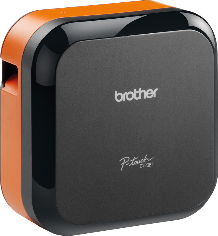 Brother Cube Pro E720BT Etikettendrucker – Bluetooth, Thermodruck, Lithium-Ionen-Akku, max. Druckhöhe 18 mm