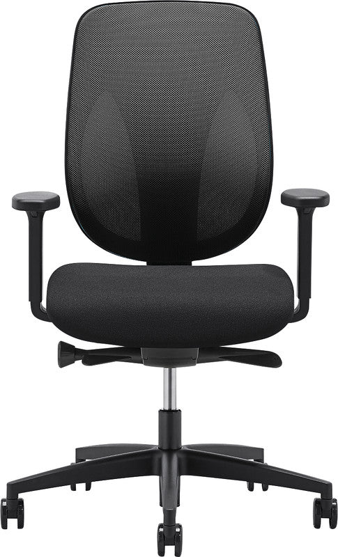 Giroflex Bürostuhl 353 – Sitzhöhe 39–51 cm, 110 kg, Schwarz