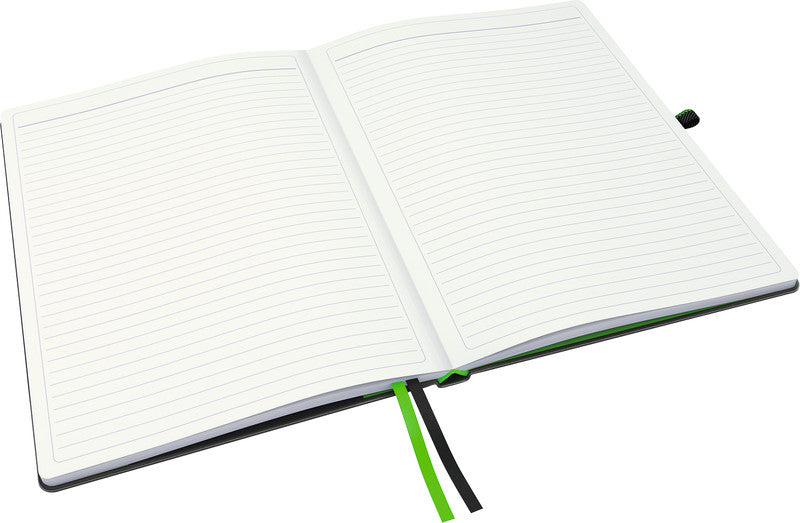 Leitz Notizbuch – A4 – liniert – 80 Seiten – 100 g/m² – Hardcover, schwarz