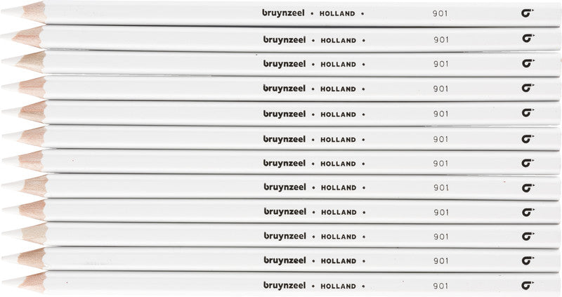 Bruynzeel Farbstift – weiss, Ø 3,3 mm