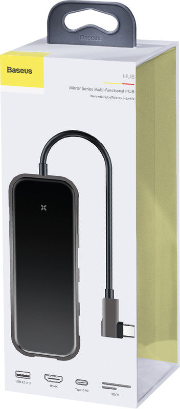 Baseus USB-C-Hub – USB-Port, schwarz