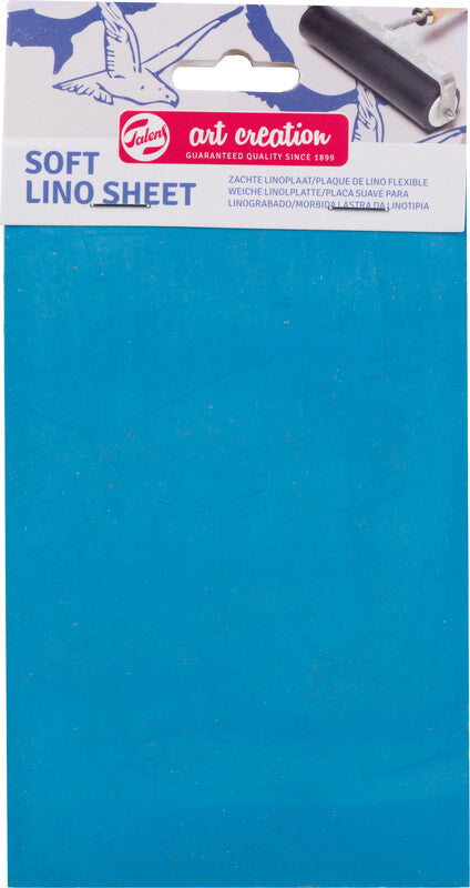 Talens art creation Linolplatte, Blau, 10 × 15 cm