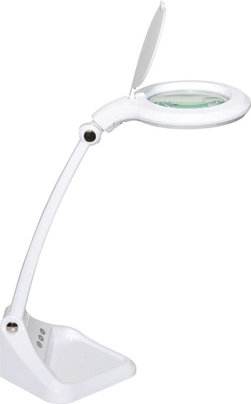 MAUL Leuchtlupe – 1,75× (Spot 4×) – Ø 100 mm – mit LED – weiss