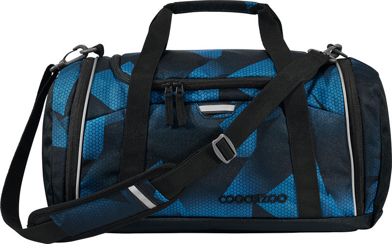 Coocazoo Sporttasche – 20 l, Motiv Electric Ice, mit Schultergurt, wasserabweisend, 40 × 24 × 23 cm