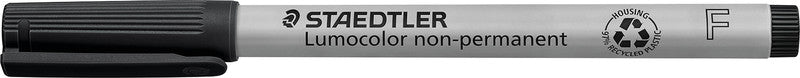 Staedtler Non-Permanent-Marker Lumocolor – fein 0,6 mm – schwarz – nachfüllbar