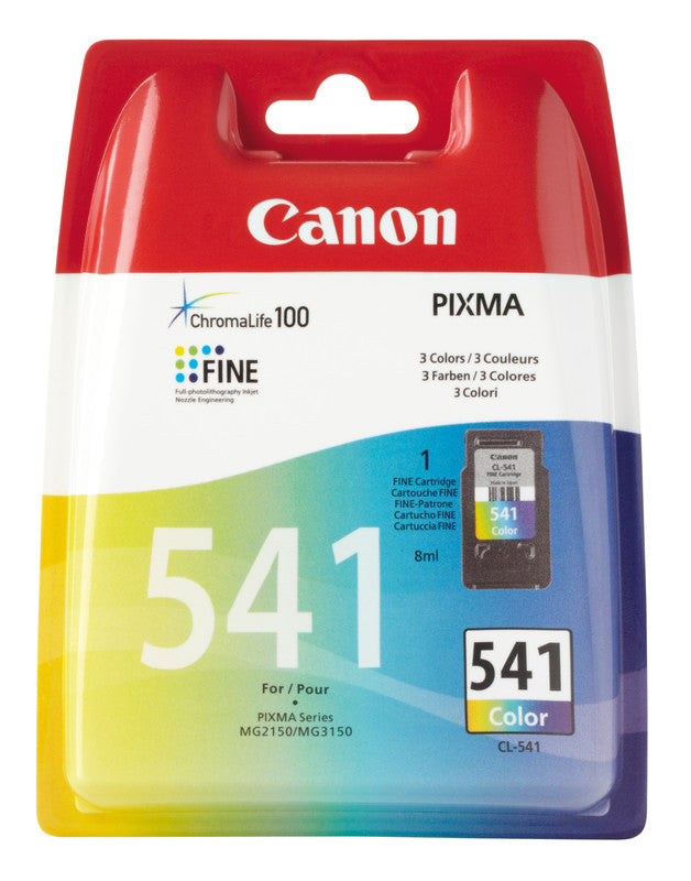 Canon Tintenpatrone CL-541CO, Farbe, 180 Seiten