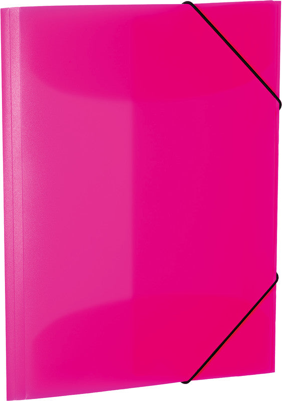 HERMA Sammelmappe für A4, Kunststoff, Pink, mit Gummizug