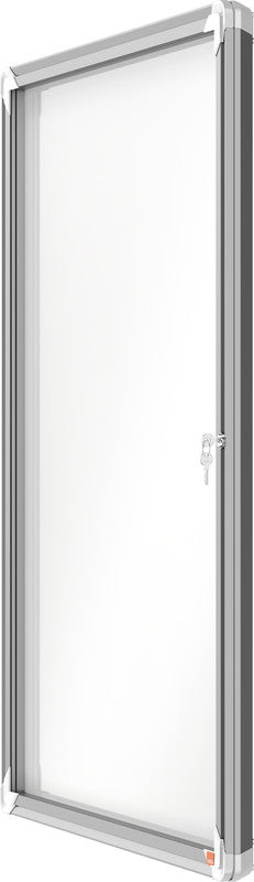 Nobo Schaukasten Premium Plus, 9 × A4 – Metall, abschliessbar, magnethaftend, 70,9 × 97 × 4,3 cm