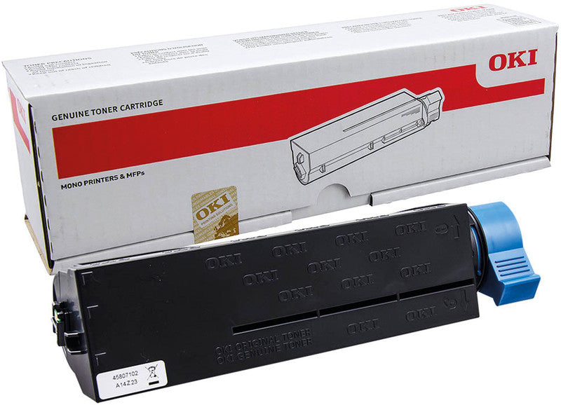 OKI Toner – schwarz, 12000 Seiten