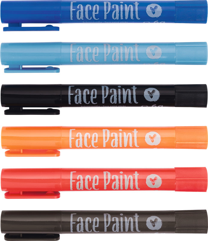 Folia Schminkstifte – Set – 6 Farben