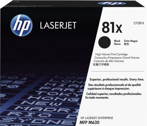 HP Toner 81X – schwarz, 25000 Seiten