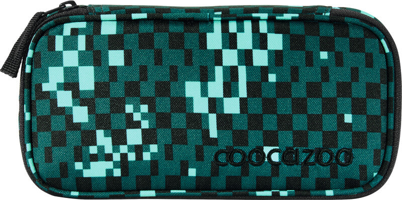 Coocazoo Schlamperetui, leer – Pixel Blox – Kunststoff – 23,0 × 6,0 × 11,0 cm