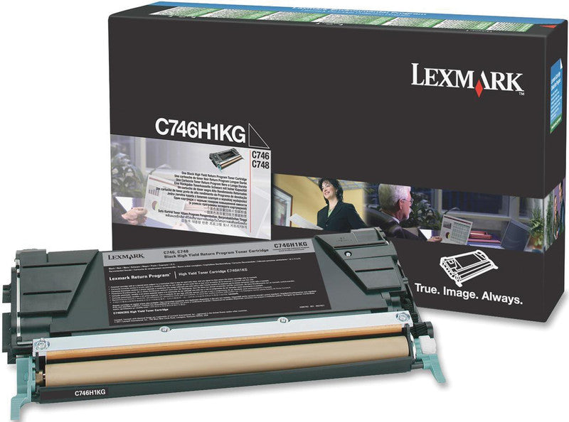 Lexmark Toner – schwarz, 12000 Seiten
