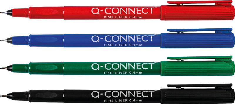 Connect Fineliner – 10er-Set 0,4 mm – rot