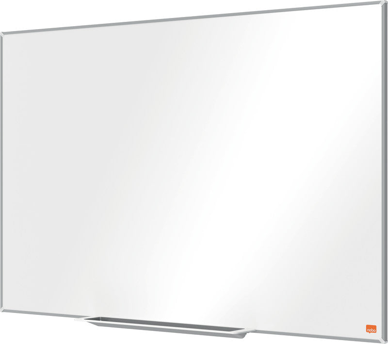 Nobo Whiteboard – 90 × 60 cm, Emaille, magnetisch, Aluminiumrahmen, Wandmontage