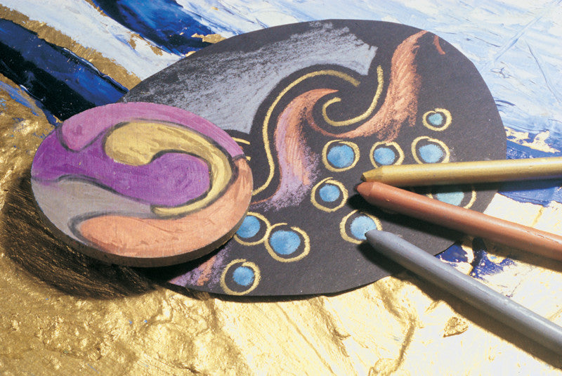 Caran d-Ache Caran d'Ache Neocolor I Ölbasierte Farbstifte-Set – 30 Farben, Mine Ø 8,6 mm, Metallschachtel