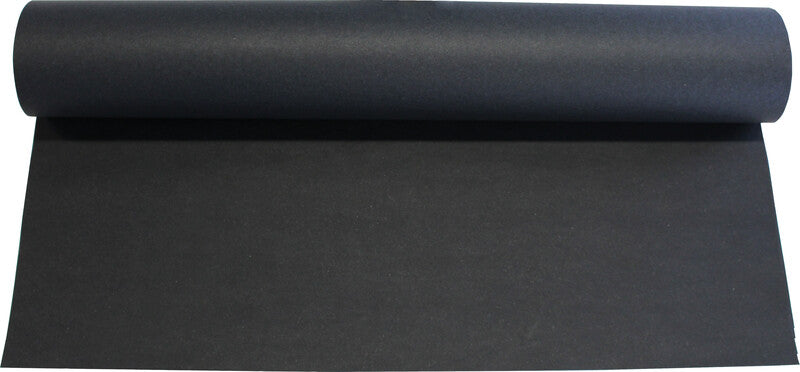 Q-connect Flipchart-Block – 68 × 99 cm, 20 Blatt/Block, blanko, schwarz, Papier, perforiert, mit Lochung