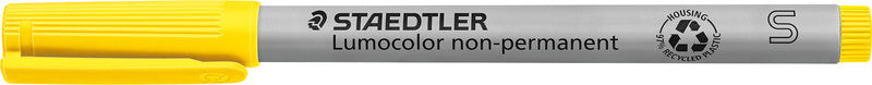 Staedtler Non-Permanent-Marker Lumocolor – superfein 0,4 mm – gelb – nachfüllbar