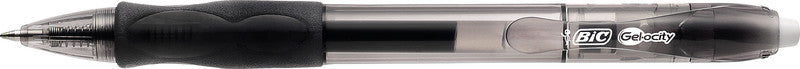 BIC Gelschreiber – Schwarz, 0,3 mm, Druckmechanik
