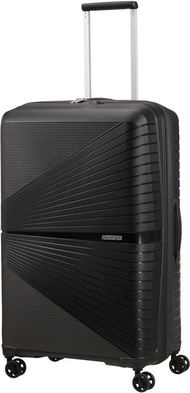 American Tourister Trolley Airconic – 101 l, Hartschale, 4 Doppelrollen, mit TSA, Onyx Schwarz, 49 × 77 × 31 cm