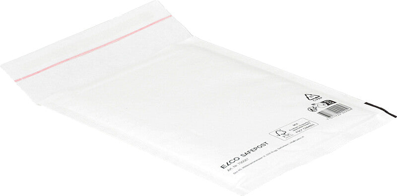 Elco Luftpolstertasche – 150 × 210 mm, weiss, selbstklebend