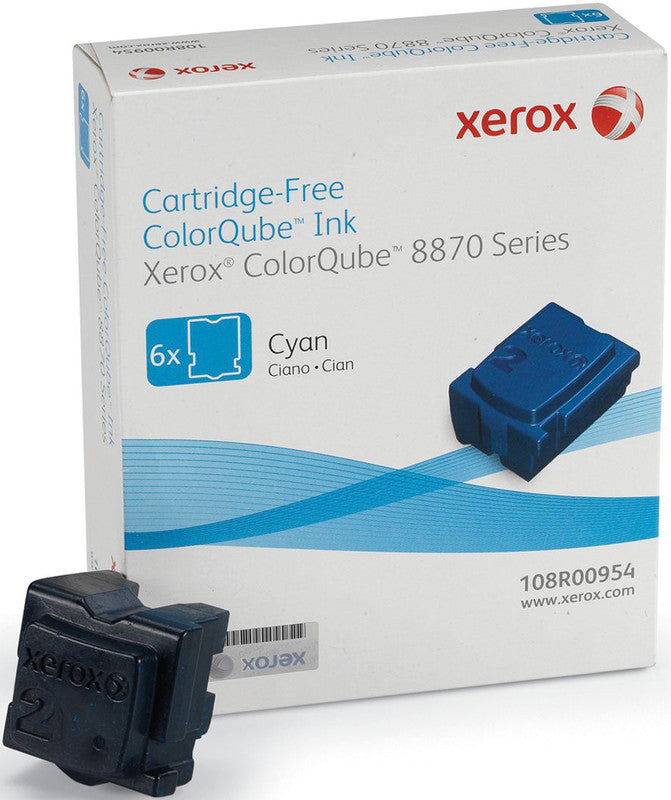 Xerox Tintenpatronen-Multipack, cyan, 6er-Pack – für Inkjetdrucker/Multifunktionsgeräte