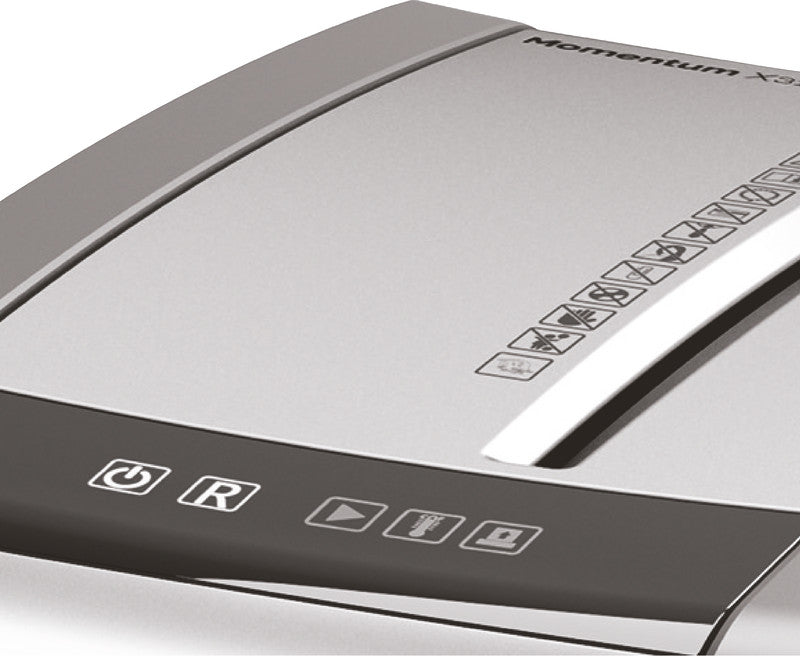 Rexel Momentum X410-SL – Aktenvernichter, DIN P-4, Partikelschnitt 4 × 28 mm, 10 Blatt, 23 l, A4
