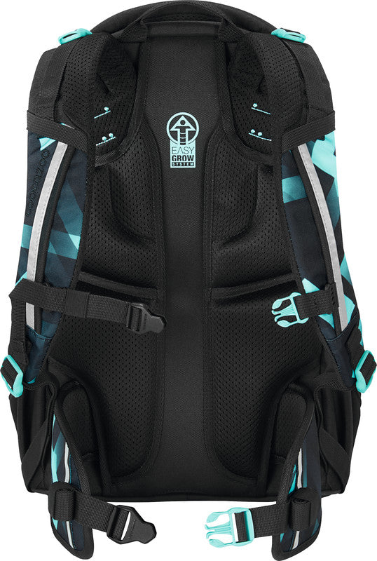 Coocazoo Rucksack Mate – Laser Lights – 30,0 × 44,0 × 23,0 cm – aus 100% recyceltem PET