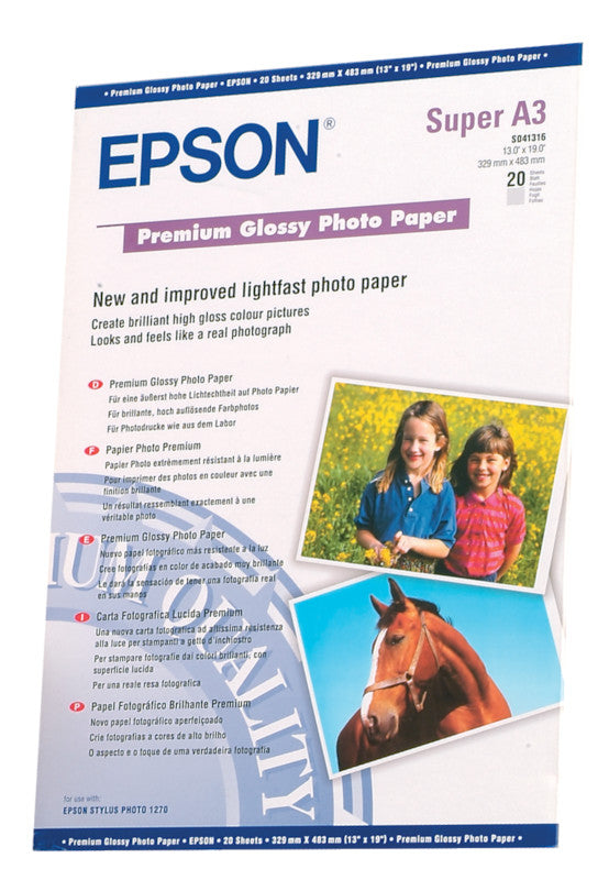 Epson Fotopapierrolle – glänzend, 610 mm × 30,5 m, 166 g/m², einseitig – für Inkjet-Drucker