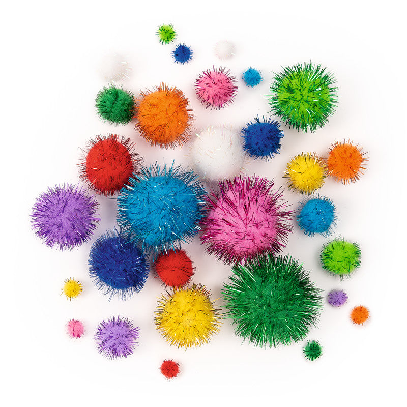 Folia Pompons – sortiert – 30 Stück