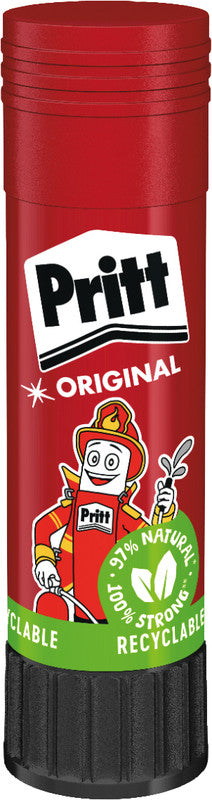 Pritt Klebestift – Stift, permanent, transparent, lösemittelfrei, auswaschbar, 11 g, für Papier, Karton, Fotos