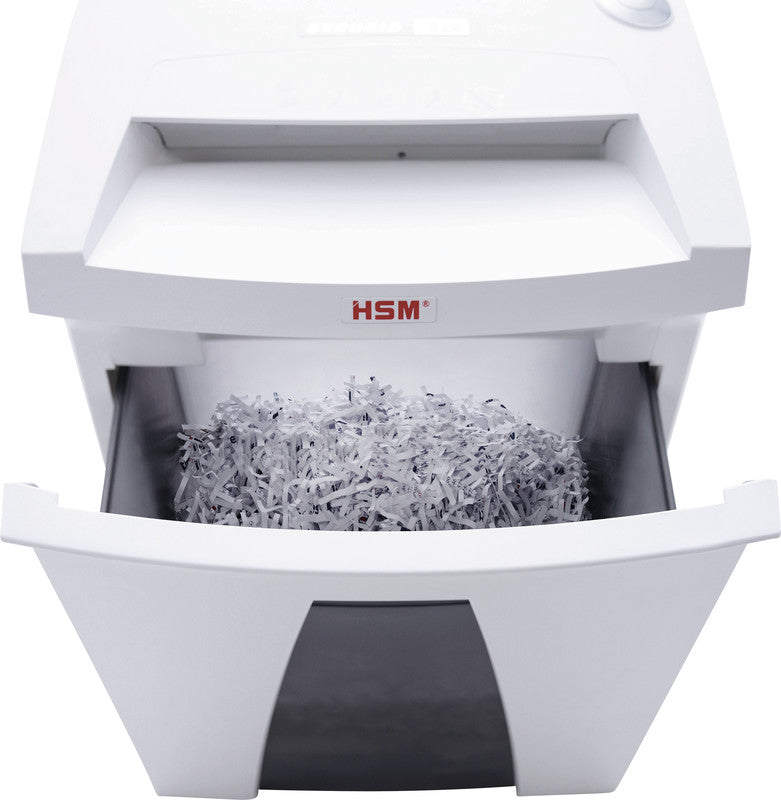 HSM Securio B24 – Aktenvernichter, DIN P-4, Partikelschnitt 4 × 30 mm, 16 Blatt, 35 l, A4